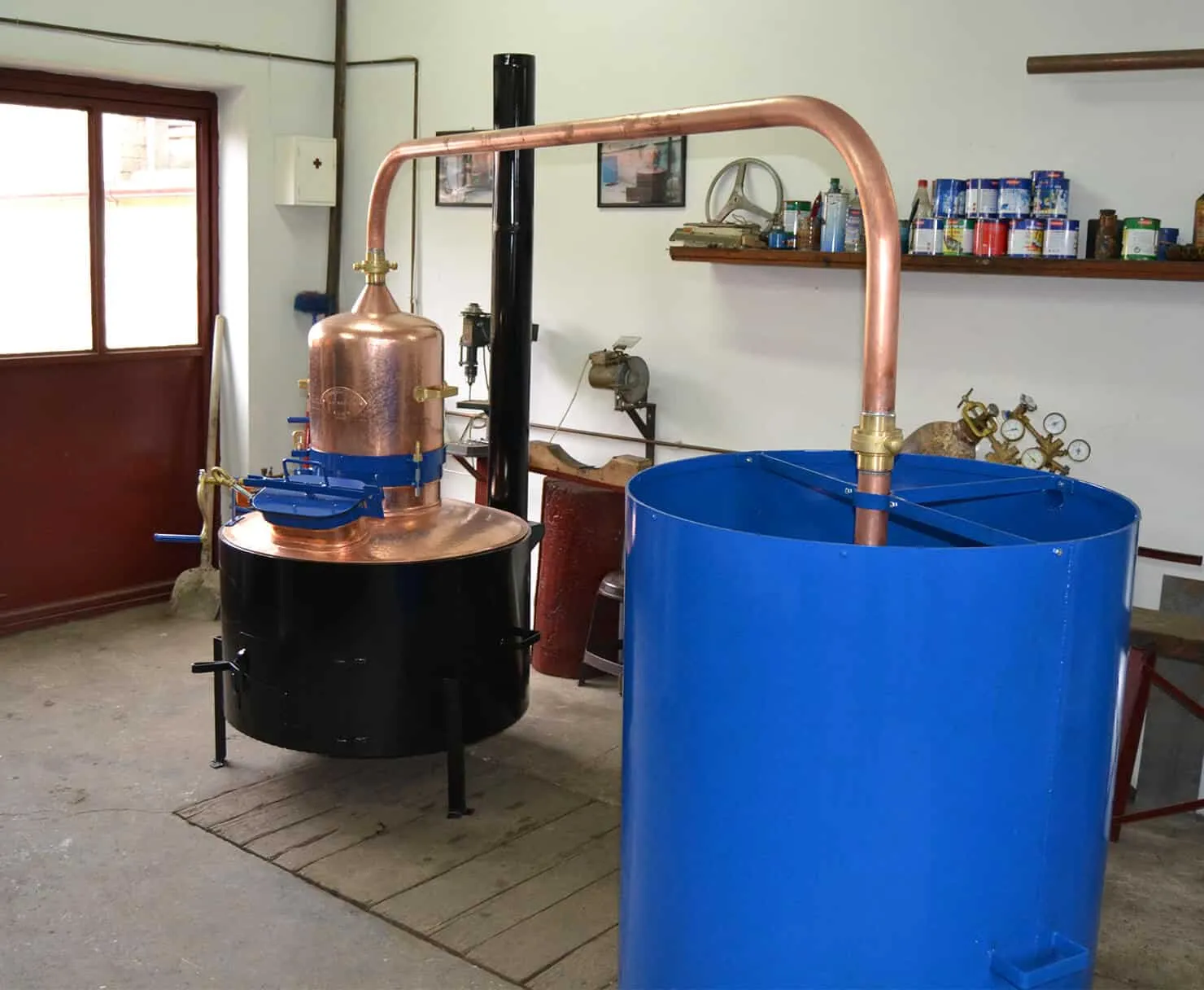 Bakarni kazan za rakiju 120 litara &mdash; Kazandžijska radnja Grubišić, Ruma